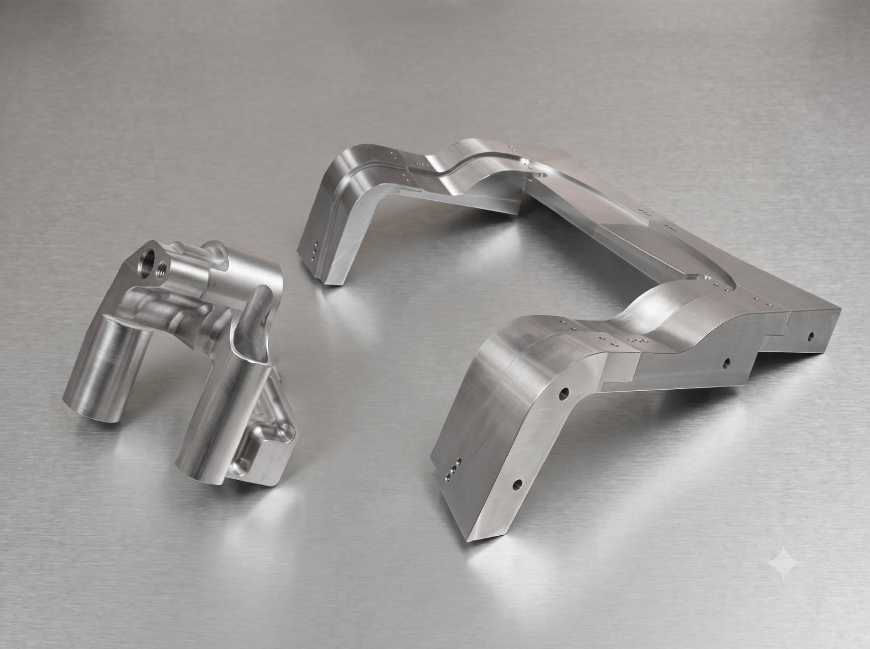 Prototypen aus Aluminium – CNC-gefräste Bauteile